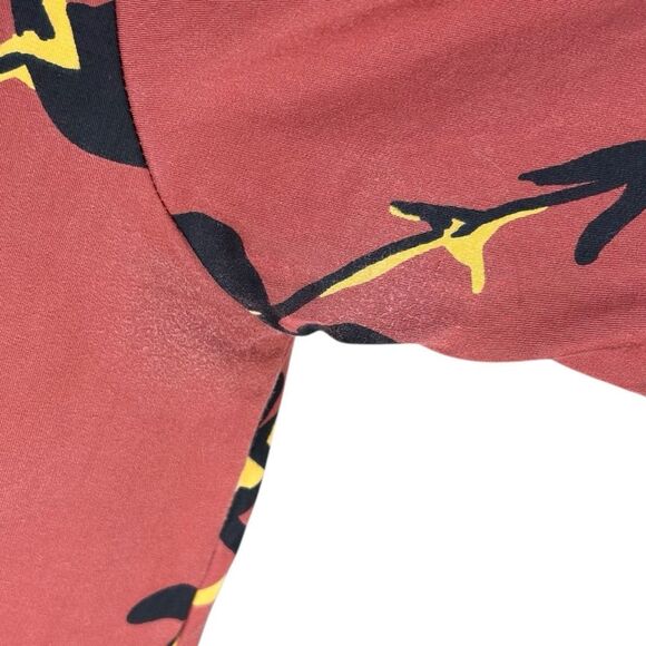 Mata Traders Artsy Traveler Midi Tencel Dress in Eucalyptus Spice Size Medium - Picture 3 of 7